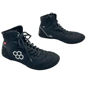 RUDIS Colt 3.0 wrestling shoes Black High-Top Boots - SIZE men 10.5 / women 12